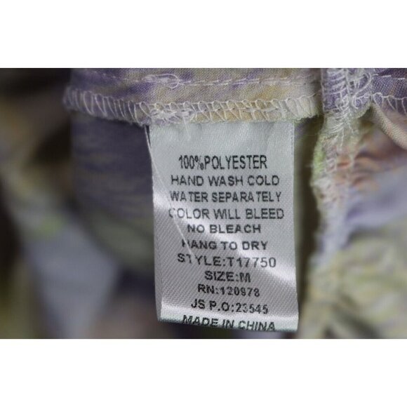 Entro Long Balloon Sleeve Tiered Ruffle Tunic-Size Medium-BOHO - Picture 6 of 9